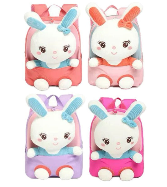 Mochila infantil c/peluche -36602