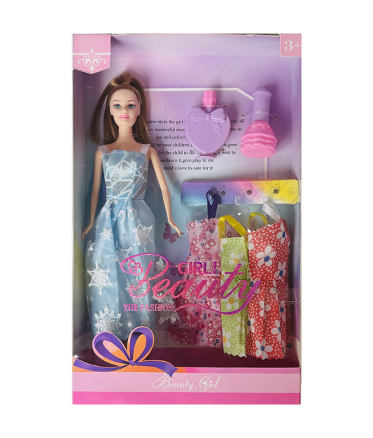 Muneca c/ascesorios beauty (HS-585)