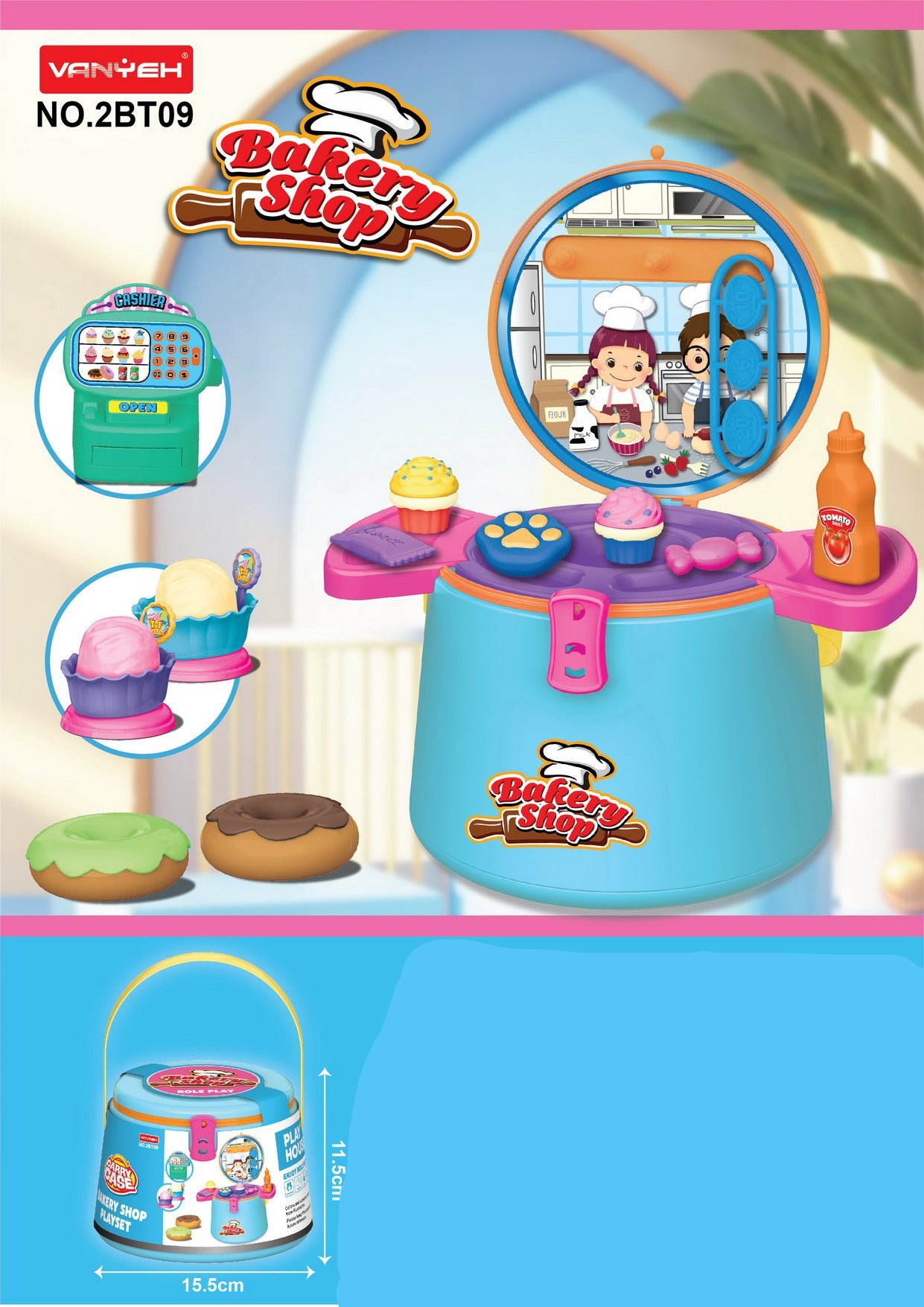 Kit cocina c/estuche (2BT09)