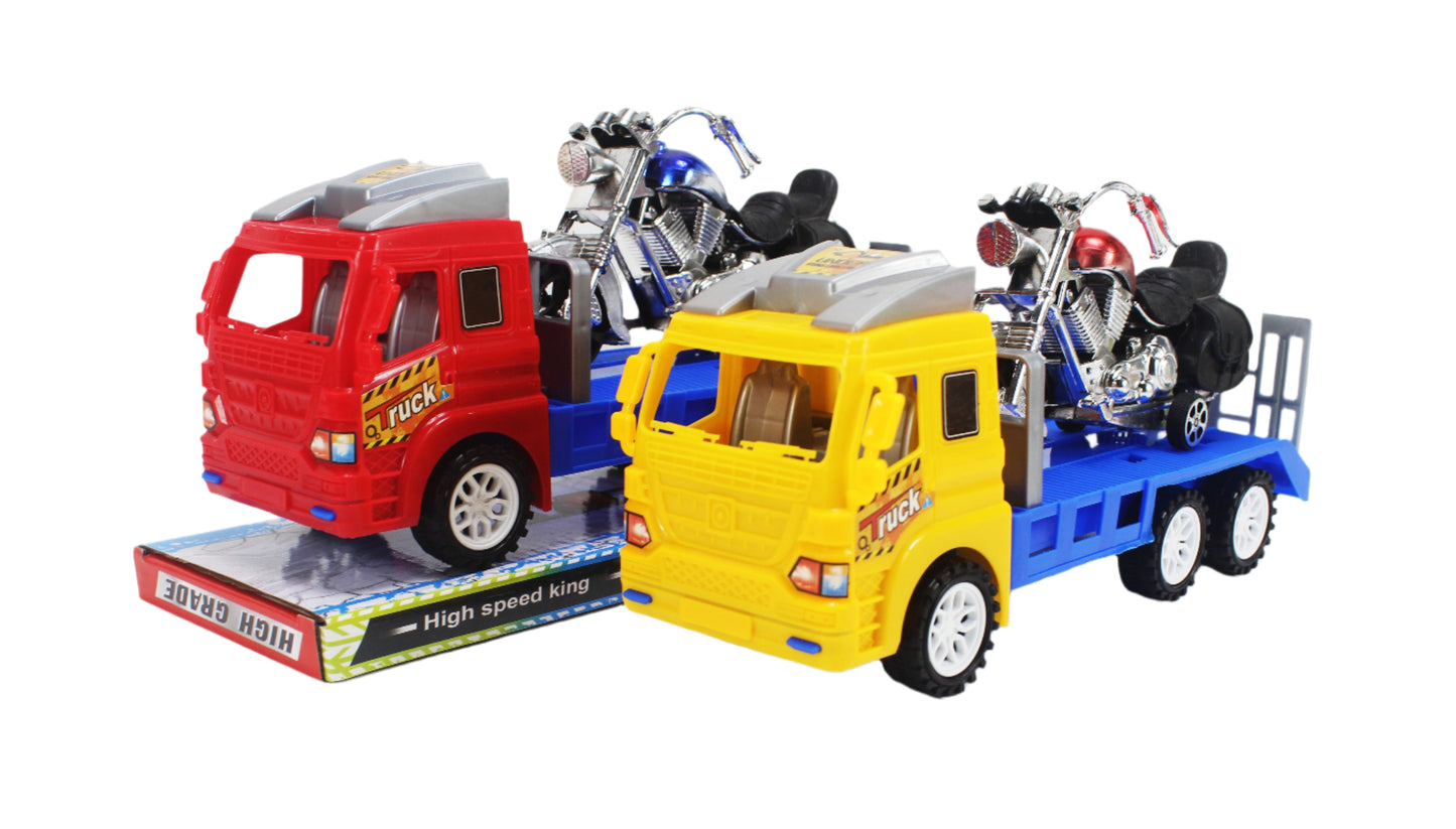 Camion ciguena c/moto (S66-18)