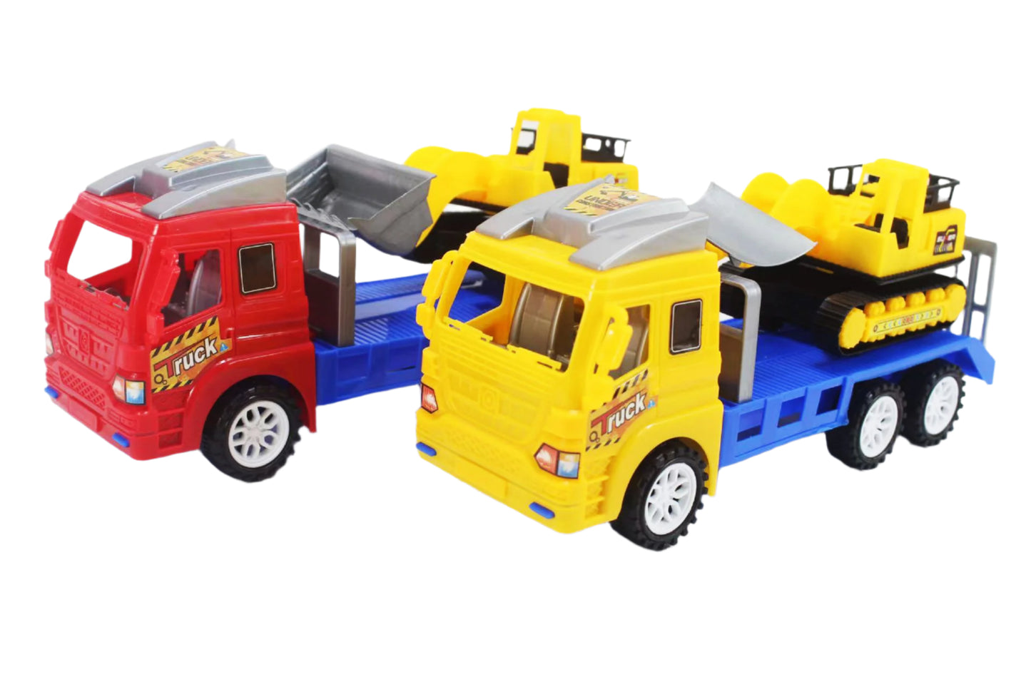 Camion ciguena c/camion construccion (S66-34)