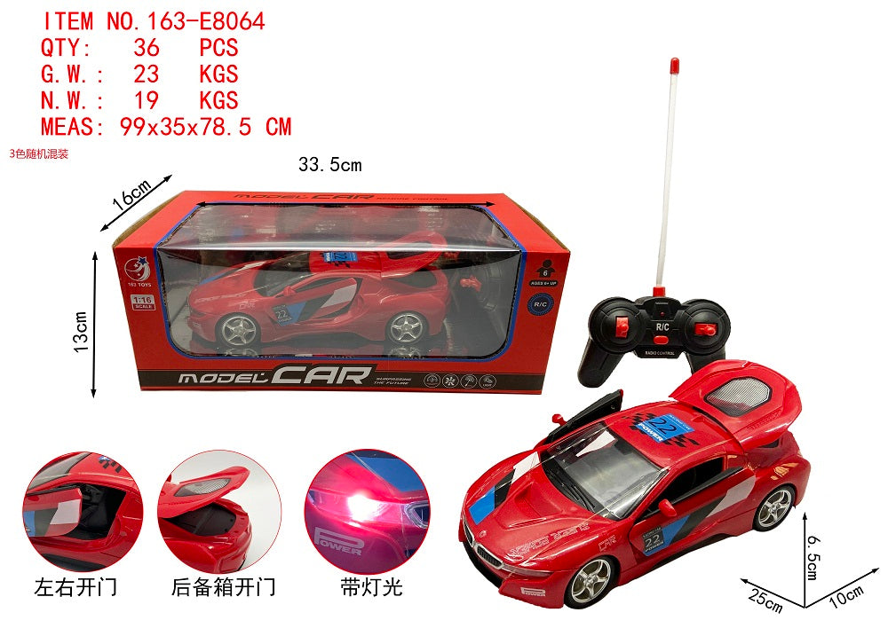 Coche a control ferrari 163-E8064